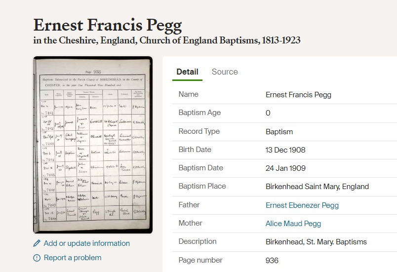 Ernest Francis Pegg